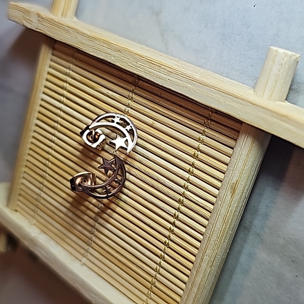 Moon and Stars Earrings